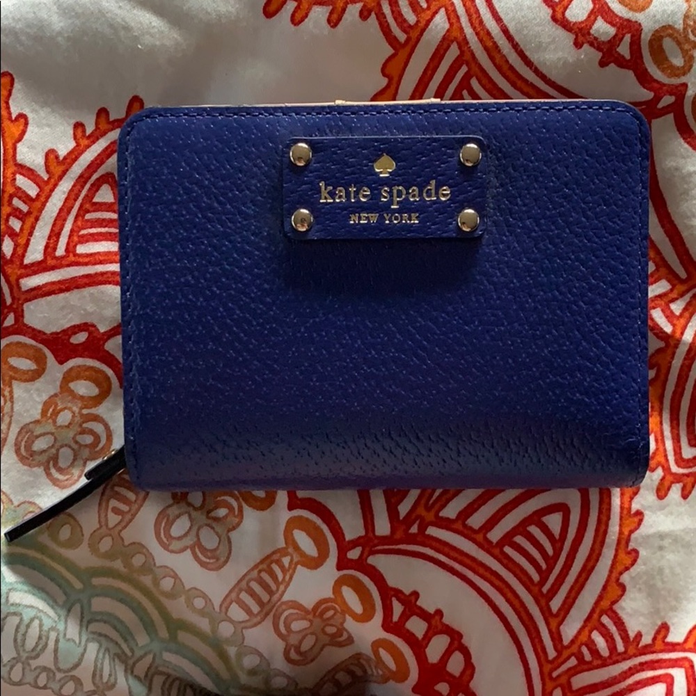 Kate Spade Blue Wallet